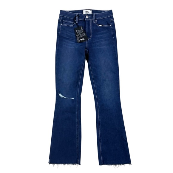 Paige Colette Crop Flare Jeans - 24 NWT - Picture 2 of 11